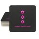 Star of David Row Square Coasters Image 1 of 2
